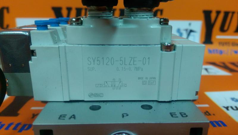 SMC SY5120 5LZE 01 Solenoid Valve 裕益科技自動化設備可程式編碼器PLC分散式控制系統DCS